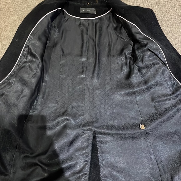Elie Tahari Wool and Alpaca Black Coat - Picture 4 of 7